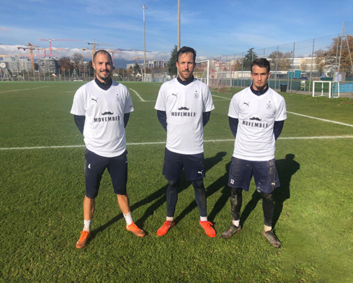 Soutenez Movember avec le Servette FC