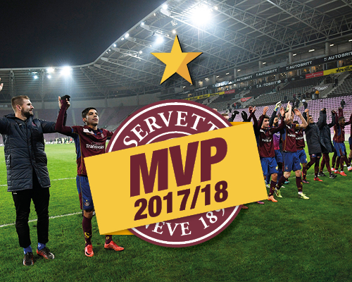 Votez pour le servettien de la saison