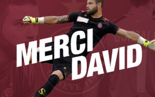 Dernier match de David Gonzalez au Servette FC