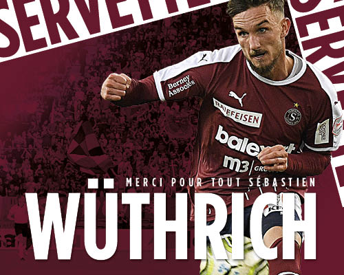 Le Servette FC et Sébastien Wüthrich, c'est fini