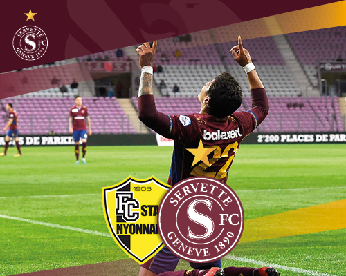 FC Stade Nyonnais ? Servette FC, mercredi 4 juillet à 18h