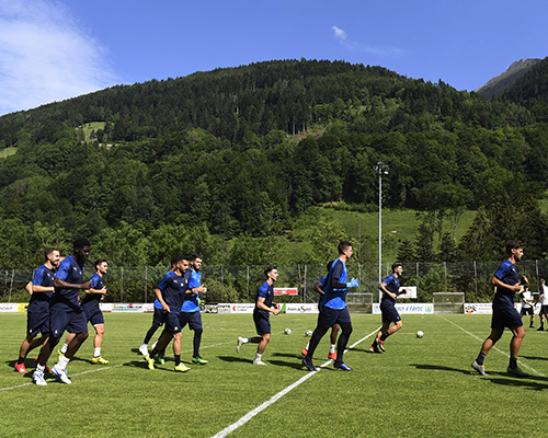 Premier entraînement de la saison