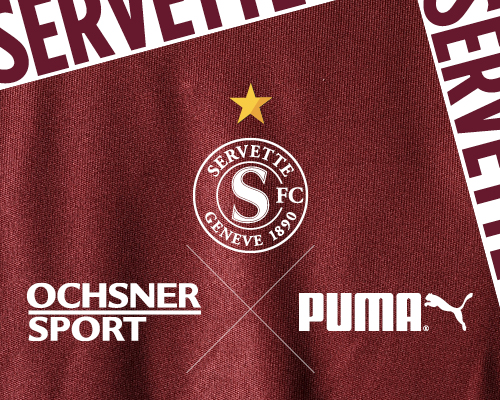 PUMA est le nouvel équipementier du Servette FC