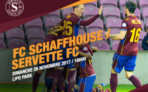 FC Schaffhouse - Servette FC, dimanche 26 novembre à 16h