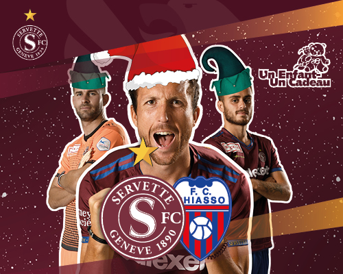 Servette FC ? FC Chiasso : Partagez la magie de Noël grâce à Un Enfant- Un Cadeau