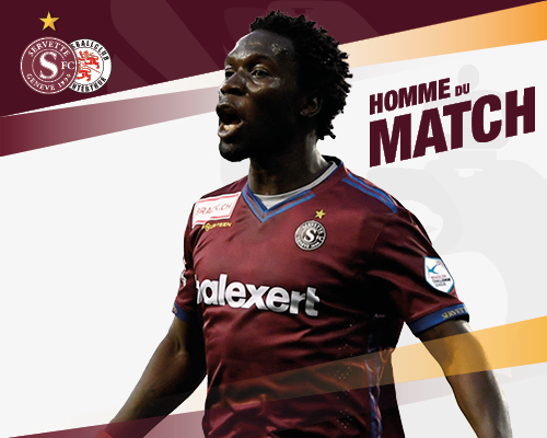 Servette FC - FC Winterthour: Kone élu homme du match