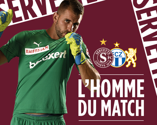 Servette FC - FC Zurich: Frick élu Homme du Match