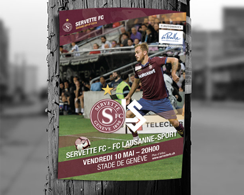 Servette-Lausanne: téléchargez l'affiche de la rencontre !
