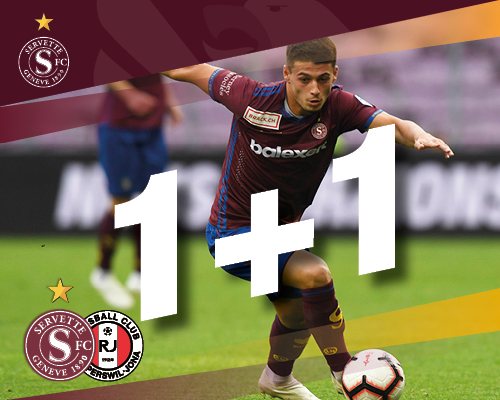 Opération 1+1 pour Servette-Rapperswil !