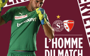 Servette FC - FC Sion: Frick élu Homme du Match