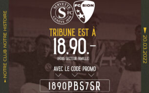 Offre exceptionnelle pour match exceptionnel