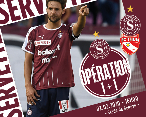 SFC-Thoune: opération 1+1 pour nos abonnés !