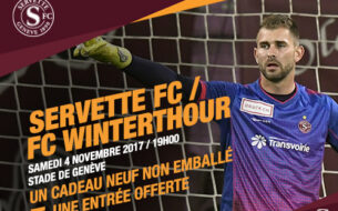 Servette FC - FC Winterthour, samedi 4 novembre à 19h