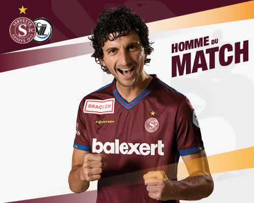 Servette FC - FC Wil: M.Stevanovic élu Homme du Match