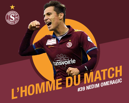 Servette FC - FC Winterthour: Omeragic élu Homme du Match