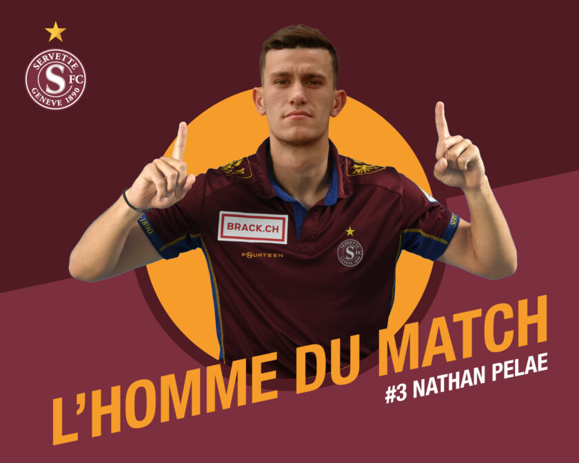 Servette FC - Neuchâtel Xamax: Nathan élu Homme du Match