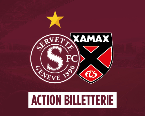 Servette ? Xamax : action billetterie en Tribune Est