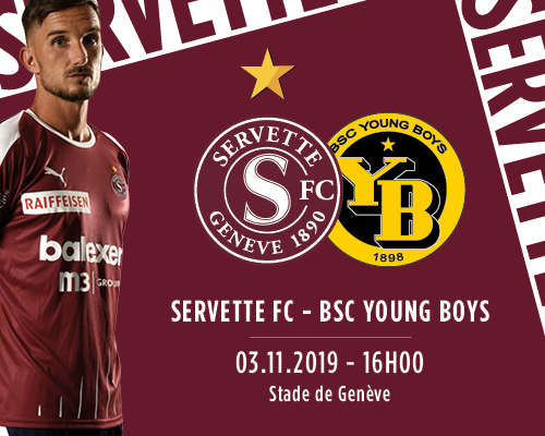 Point billetterie avant Servette-YB