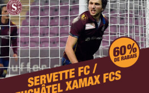 Servette ? Xamax : 60% de réduction sur la billetterie en ligne cette semaine