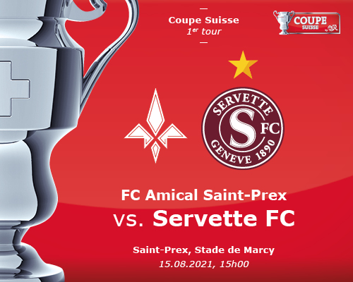FC Amical Saint-Prex ? Servette FC : le début d'un nouveau périple !