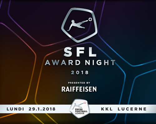 Les nominés servettiens pour la SFL Award Night 2018