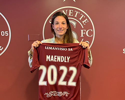 Sandy Maendly prolonge avec le Servette FCCF