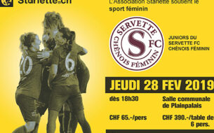 Starlette soutient les juniors du Servette FCCF