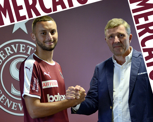 Rayan Souici arrive en prêt au Servette FC