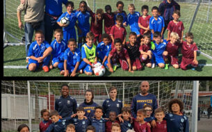 Premiers pas de l'école de foot