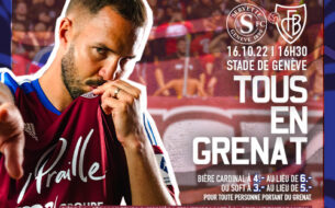Servette FC ? FC Bâle : Tous en Grenat