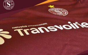 Transvoirie est sponsor principal maillot du Servette FC pour la saison 2017 - 2018