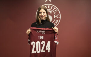 Prolongation et contrat professionnel pour Laura Tufo