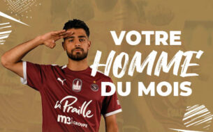 Nicolas Vouilloz homme du mois de décembre du SFC