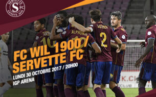FC Wil ? Servette FC, lundi 30 octobre à 20h