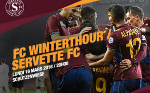 FC Winterthour - Servette FC, lundi 19 mars à 20h