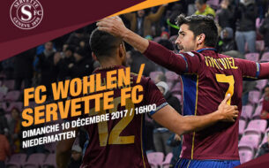 FC Wohlen - Servette FC, dimanche 10 décembre à 16h