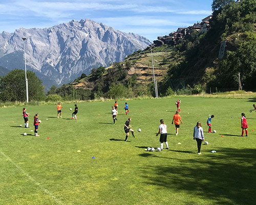 Camp junior féminin à Isérables : Jour 4