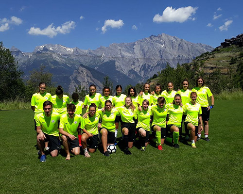 Camp junior féminin à Isérables : Jour 5