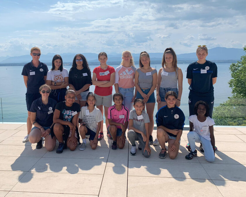 Camp junior féminin à Isérables : Jour 1