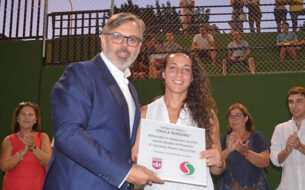 Paula Serrano honorée dans sa ville natale