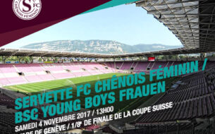 Servette FCCF - BSC Young Boys Frauen, samedi 4 novembre à 13h