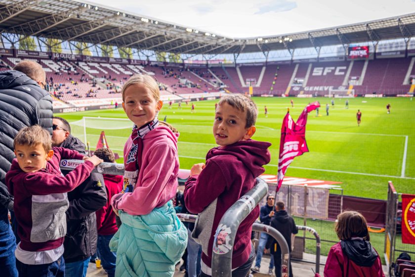 Servette-Winterthour : le match des enfants