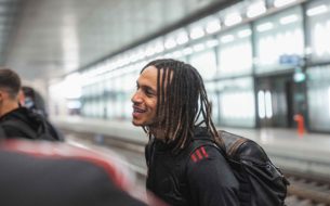 Avec Mbabu à Winterthour