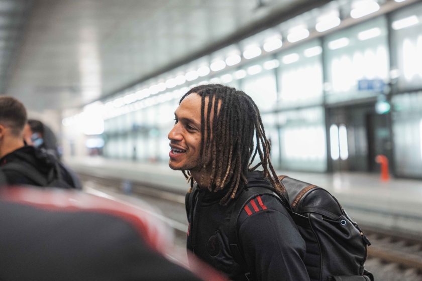 Avec Mbabu à Winterthour