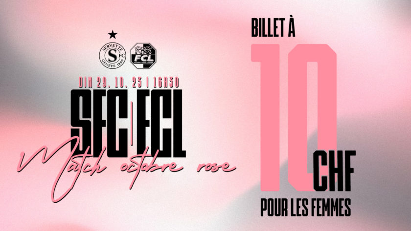 Match octobre rose ce dimanche 29 octobre