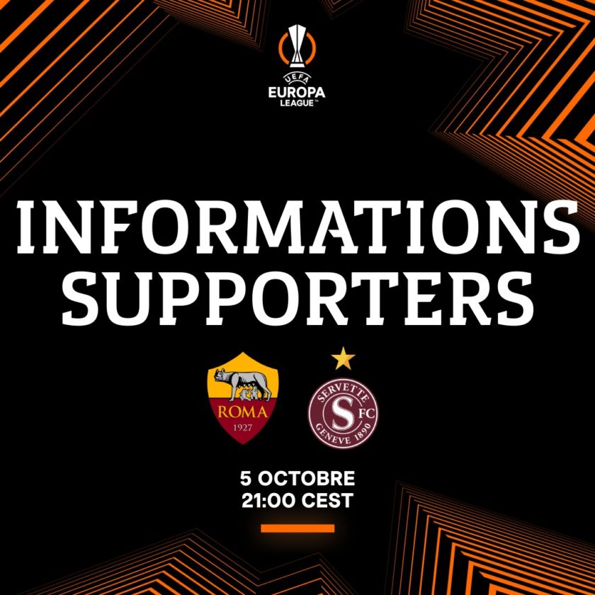 Informations pour les supporters à Rome