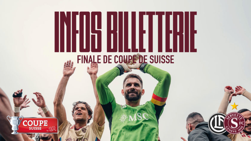 Finale de Coupe de Suisse: Informations billetterie