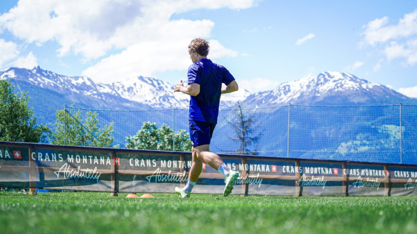 Reprise des entraînements à Crans-Montana