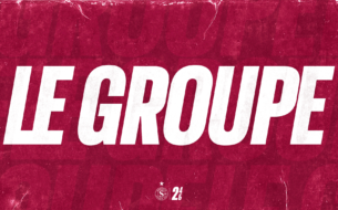 Le groupe pour la rencontre contre YB