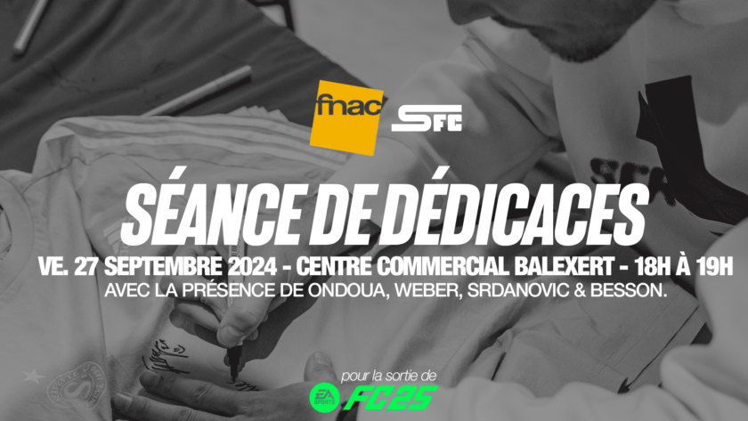 SFC x Fnac - Séance de dédicaces